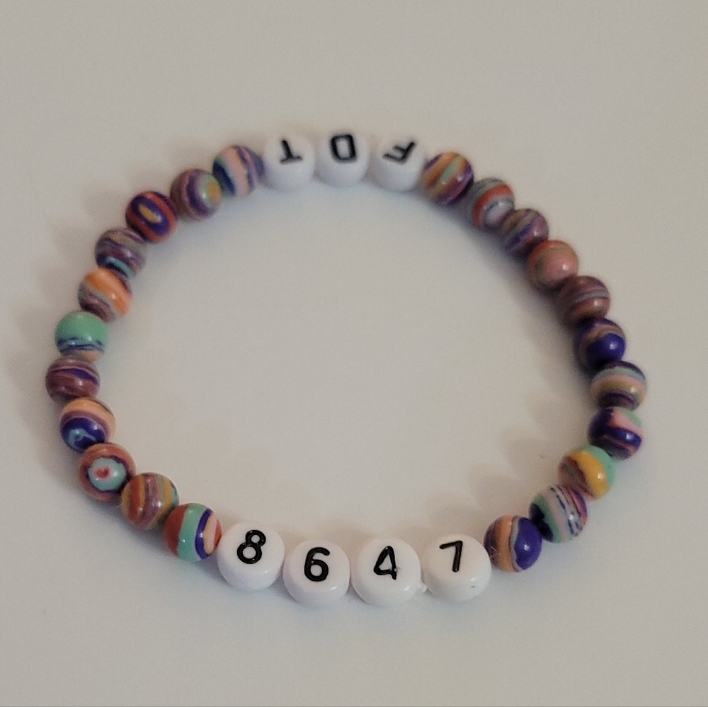 Colorful Double Good Trouble Bracelet